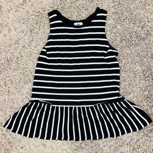 Old navy flare bottom tank